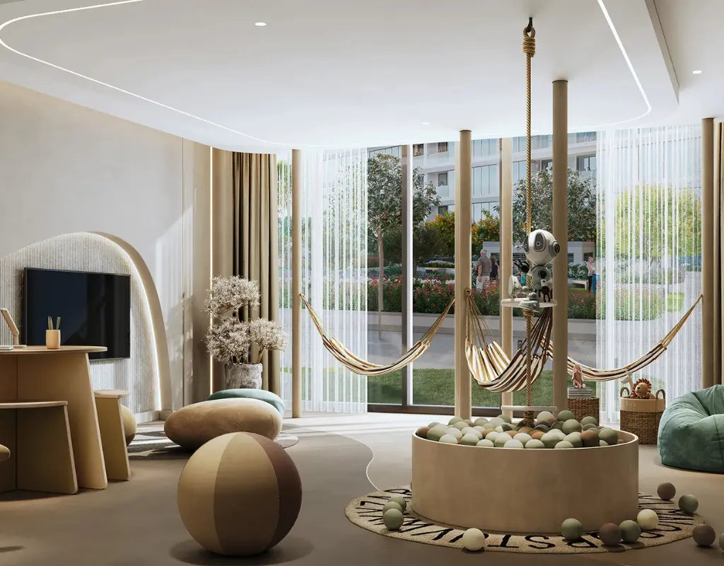 Sobha Tranquil Beach Residences drawing room