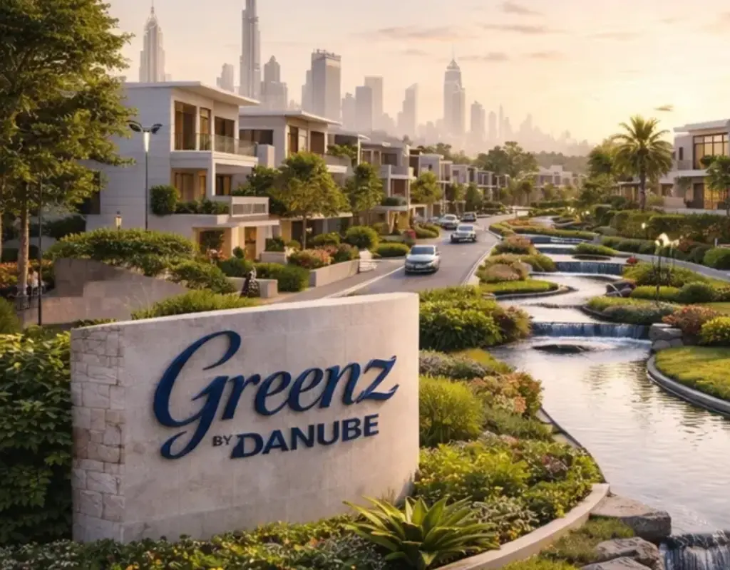 greenz by danube townhouse front