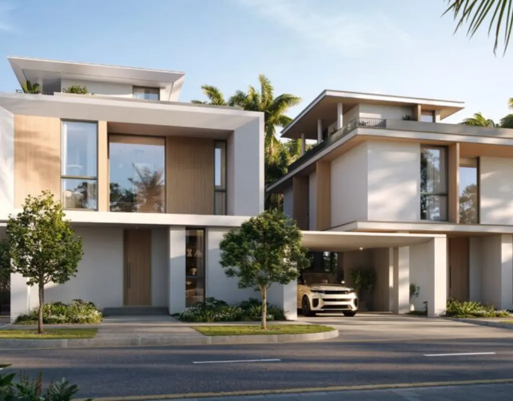 the valley by emaar townhouse front view