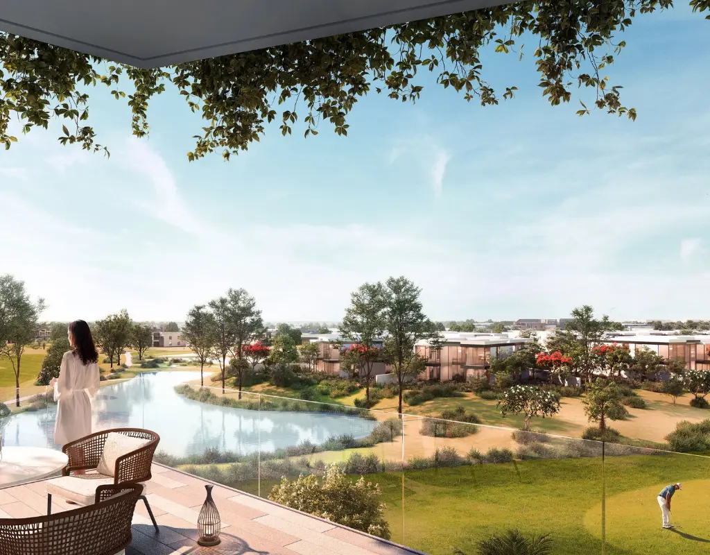 wasl Jumeirah Golf Estates villa front gallery view